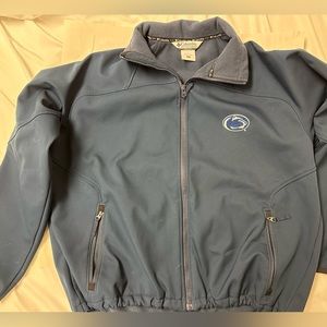 Men’s Columbia Penn State Panthers Jacket Coat Fleece Size XL Navy Blue